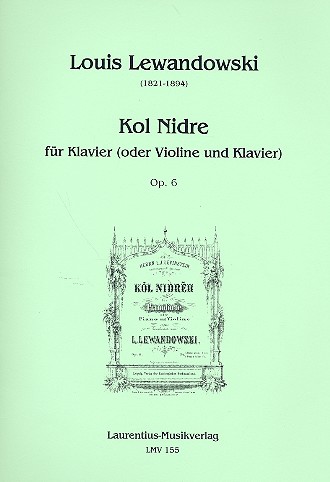 Kol nidre op.6  für Klavier (Violine und Klavier)  