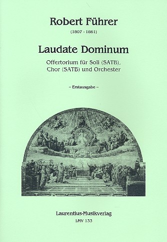 Laudate Dominum für Soli, gem Chor  und Orchester  Partitur