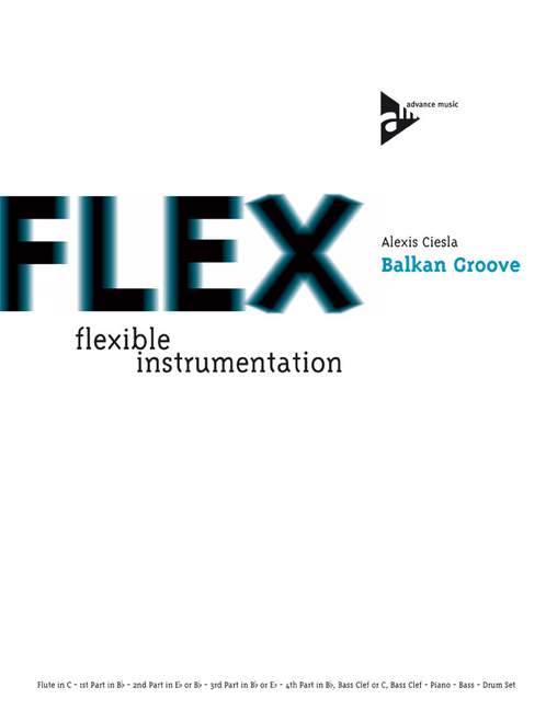 Balkan Groove  for flexible wind ensemble  score and parts