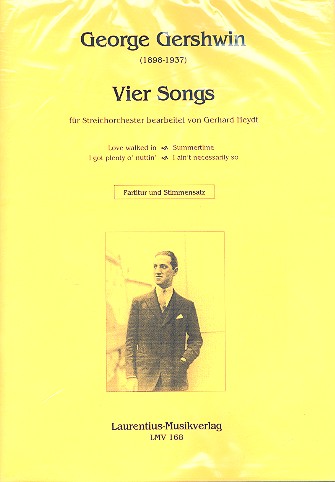 4 Songs für Streichorchester  Partitur und Stimmenset  (5-5-4-3-2)  