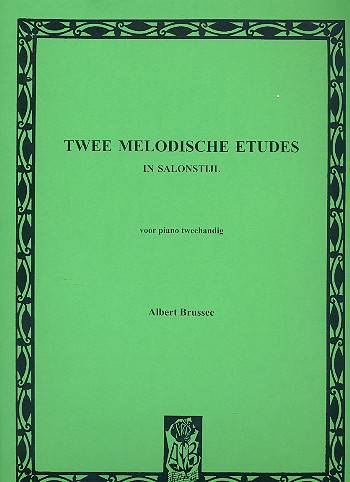 2 melodische Etüden im Salonstil&nbsp;&nbsp;für Klavier&nbsp;&nbsp;