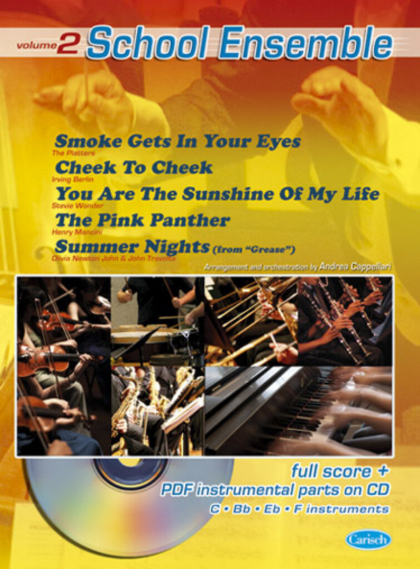 School Ensemble vol.2 (+CD)&nbsp;&nbsp;5 arrangements for mixed ensemble&nbsp;&nbsp;score