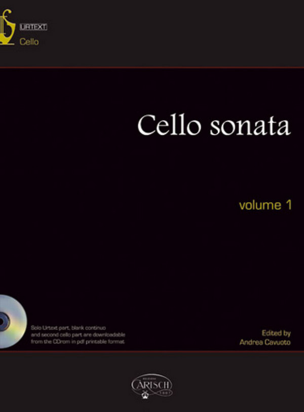 Sonatas vol.1 (+CD-Rom)&nbsp;&nbsp;for violoncello and piano&nbsp;&nbsp;
