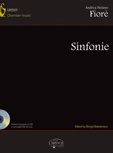 Sinfonie a tre op.1(+CD-Rom) für  2 Violinen, Violoncello und Bc (Orgel)  Partitur