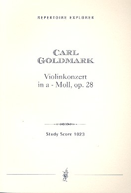 Konzert a-moll op.28 für Violine  und Orchester  Studienpartitur