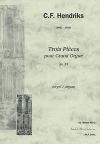 3 pieces op.23  für Orgel  