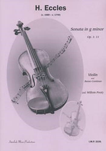 Sonate g-Moll op.1,11 für Violine  und Klavier  