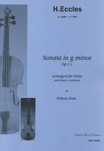 Sonate g-Moll op.1,11 für  Viola und Klavier  