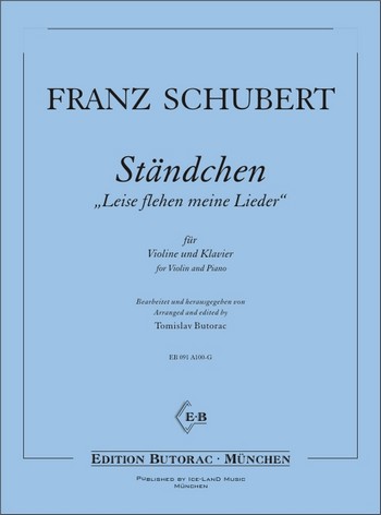 Leise flehen meine Lieder&nbsp;&nbsp;für Violine und Klavier&nbsp;&nbsp;