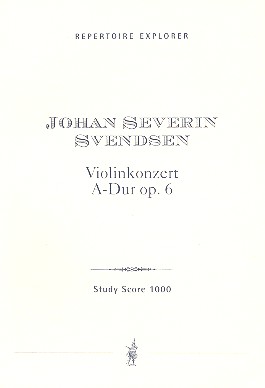 Konzert A-Dur op.6 für Violine  und Orchester  Studienpartitur