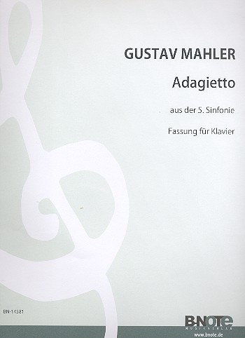 Adagietto aus der Sinfonie Nr.5  für Klavier  