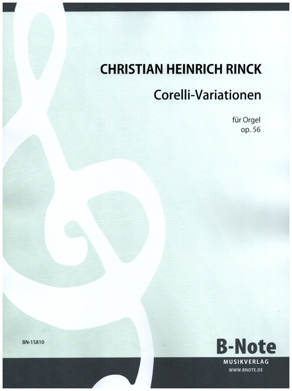 Corelli-Variationen op.56  für Orgel  