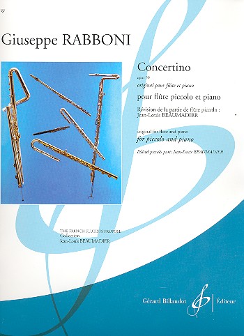 Concertino op.50 pour flute piccolo et piano&nbsp;&nbsp;&nbsp;&nbsp;