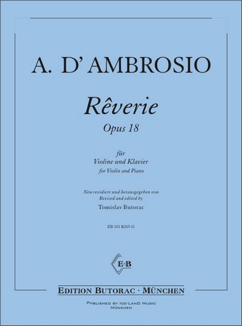 Reverie op.18&nbsp;&nbsp;für Violine und Klavier&nbsp;&nbsp;