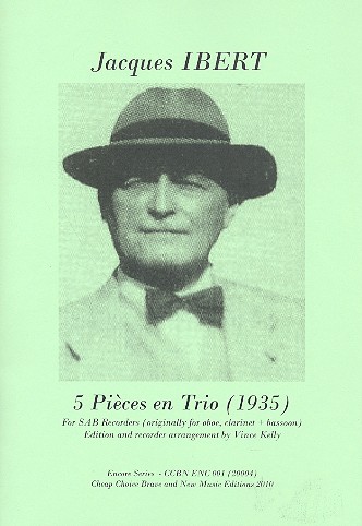 5 Pièces en Trio for 3 recorders (SAB)