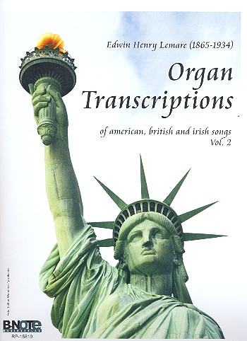 Organ Transcriptions of American,  British and Irish Songs vol.2 for organ  