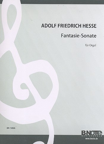 Orgelwerke Band 1 Fantasie-Sonate  C-Dur op.83,3  