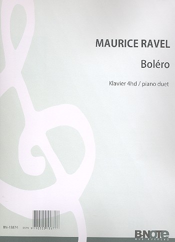 Boléro&nbsp;&nbsp;für Klavier zu 4 Händen&nbsp;&nbsp;Spielpartitur