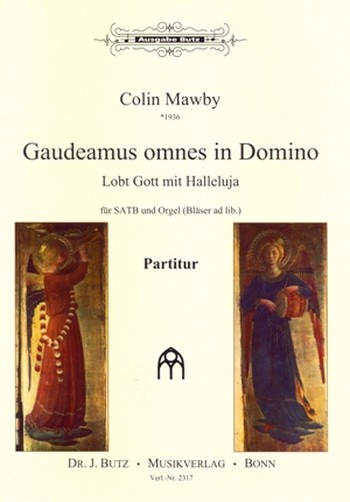 Gaudeamus omnes in Domino  für gem Chor und Orgel (Bläser ad lib)  Partitur