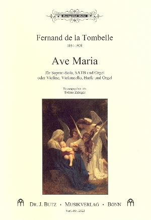 Ave Maria  für Sopran, gem Chor und Instrumente  Partitur