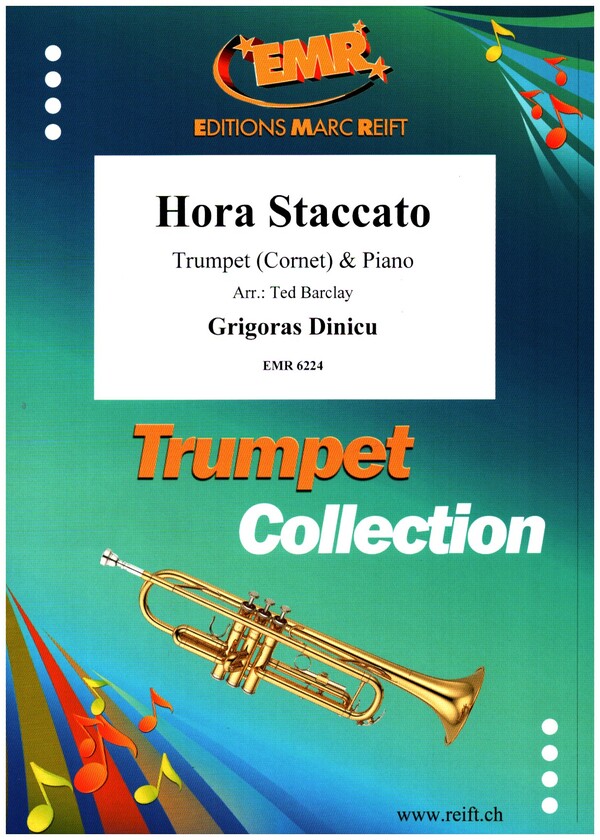 Hora staccato für Trompete (Kornett)&nbsp;&nbsp;und Klavier&nbsp;&nbsp;