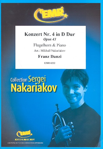 Konzert D-Dur Nr.4 op.43  für Flügelhorn und Klavier  