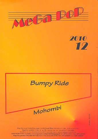 Bumpy Ride: für Klavier (Gesang/Gitarre)  (en)  