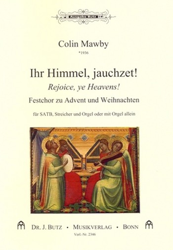 Ihr Himmel jauchzet  für gem Chor und Orgel (Streicher ad lib)  Partitur (dt/en)