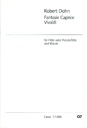 Fantasie Caprice Vivaldi für Flöte&nbsp;&nbsp;(Piccoloflöte) und Klavier&nbsp;&nbsp;