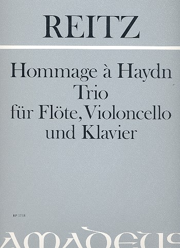 Hommage à Haydn Trio für Flöte,  Violoncello und Klavier  Partitur und Stimmen