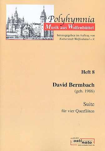 Suite für 4 Flöten  Partitur und Stimmen  