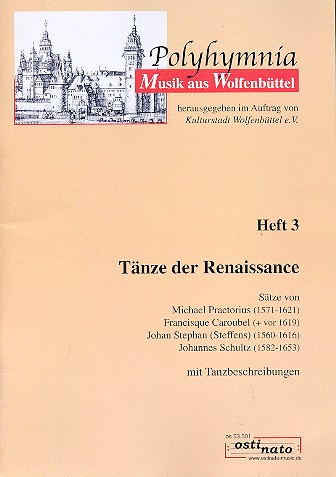 Tänze der Renaissance  für 5 Instrumente  Partitur mit Tanzbeschreibungen