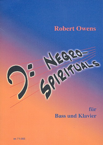 Negro Spirituals für Bass (Baritone)  und Klavier  