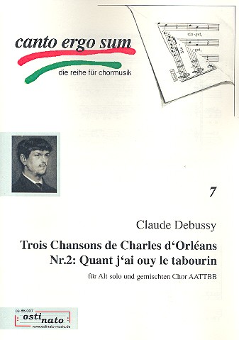 Quant j'ai ouy le tabourin für Alt solo und  gem Chor a cappella  Partitur