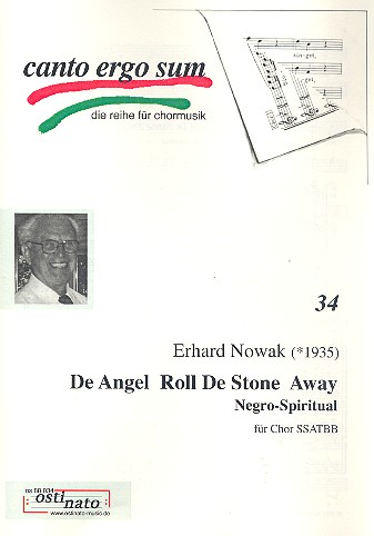 De Angel roll de Stone away für  gem Chor a cappella  Partitur