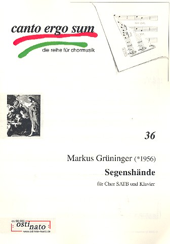Segenshände für gem Chor und Klavier  Partitur  
