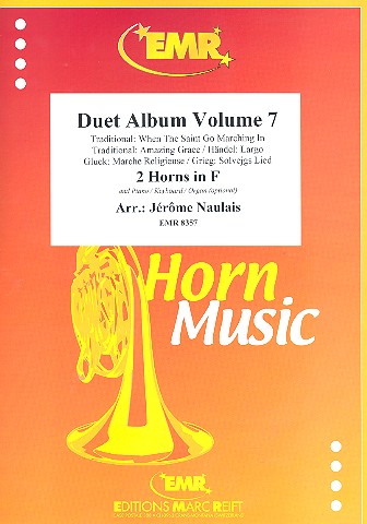 Duet Album vol.7 for 2 horns in F&nbsp;&nbsp;(piano/keyboard/organ ad lib)&nbsp;&nbsp;2 scores