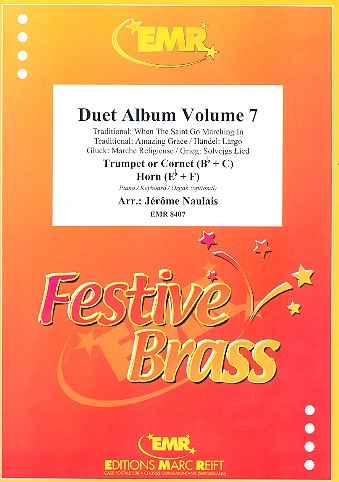 Duet Album vol.7 for trumpet (cornet) and&nbsp;&nbsp;horn (piano/keyboard/organ ad lib)&nbsp;&nbsp;2 scores