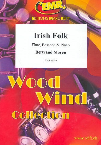 Irish Folk for flute, bassoon and piano&nbsp;&nbsp;score and parts&nbsp;&nbsp;