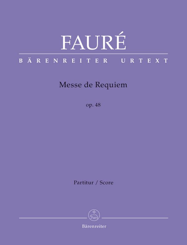 Messe de Requiem op.48 (Fassung von 1900)&nbsp;&nbsp;für Soli, gem Chor und Orchester&nbsp;&nbsp;Partitur
