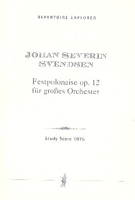 Festpolonaise op.12 für Orchester  Studienpartitur  