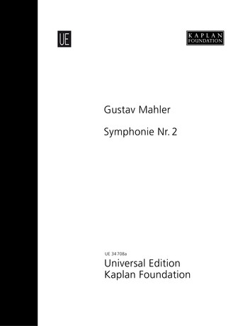 UE34708 Sinfonie c-Moll Nr.2 für Soli, gem Chor&nbsp;&nbsp;und Orchester&nbsp;&nbsp;Partitur und Textband