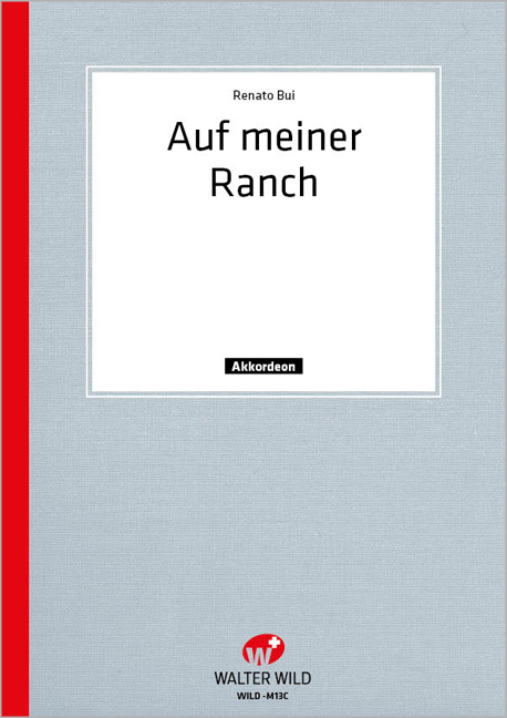 Auf meiner Ranch  für Akkordeonorchester  Akkordeon 1 und 2