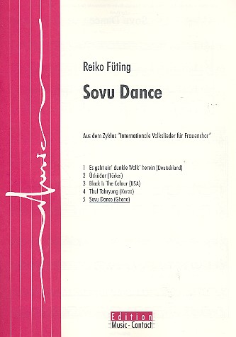 Sovu Dance für Frauenchor a cappella  Partitur  