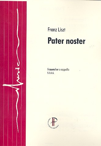 Pater noster für Frauenchor a cappella&nbsp;&nbsp;Partitur&nbsp;&nbsp;
