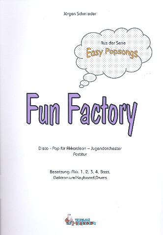 Fun Factory für Akkordeonorchester  Partitur  