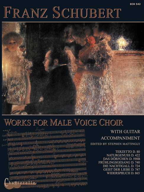 Works&nbsp;&nbsp;for male chorus and guitar&nbsp;&nbsp;vocal score