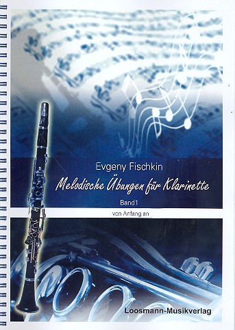 Melodische Übungen Band 1  für Klarinette  