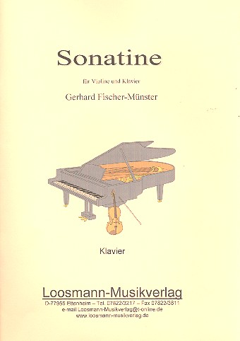 Sonatine&nbsp;&nbsp;für Violine und Klavier&nbsp;&nbsp;