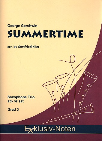 Summertime für 3 Saxophone